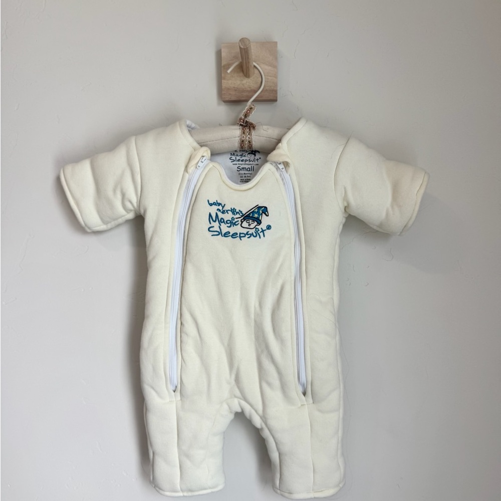 Baby Merlin's Magic Sleepsuit - Cream Sleep Sack